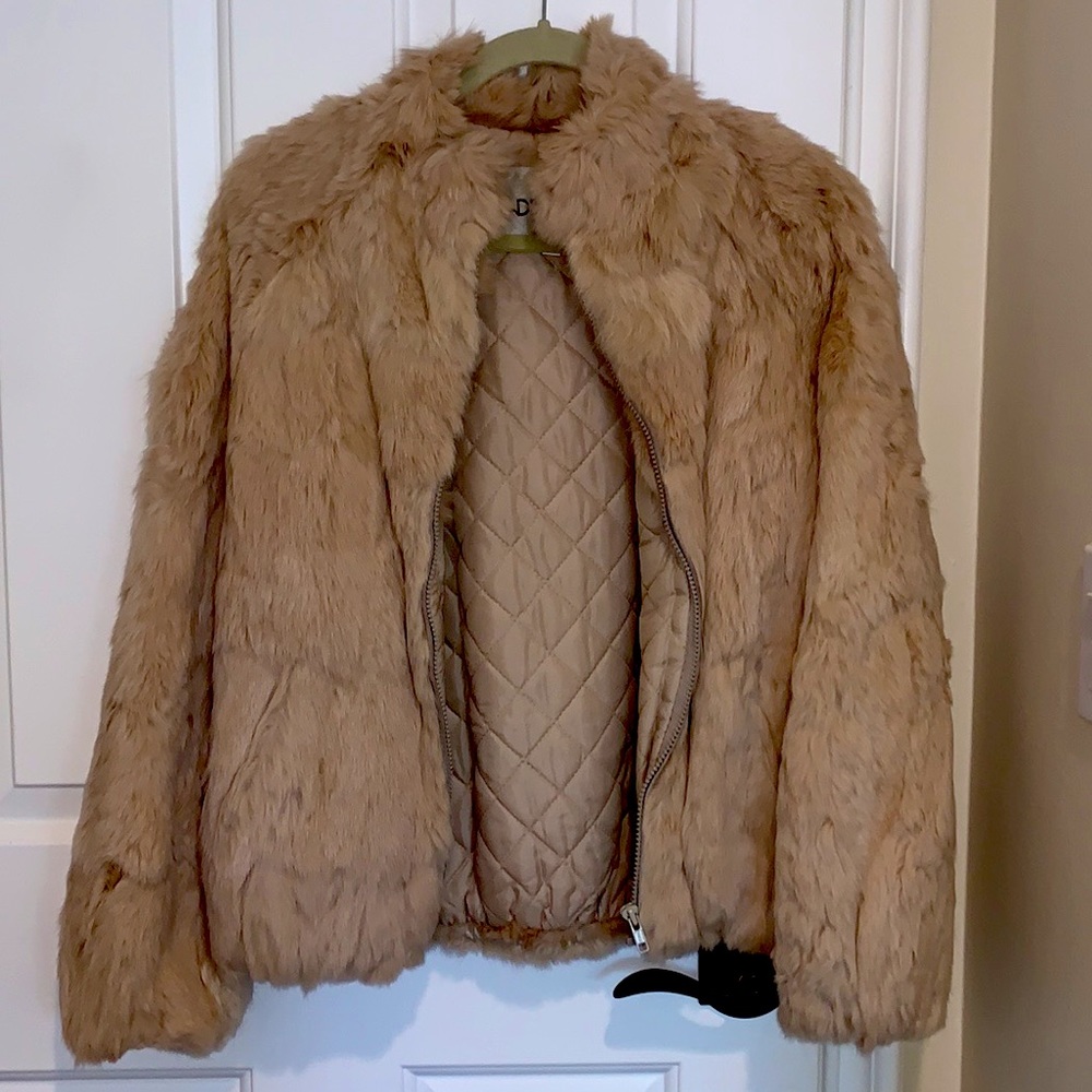 Vintage Mademoiselle Rabbit Fur Jacket
